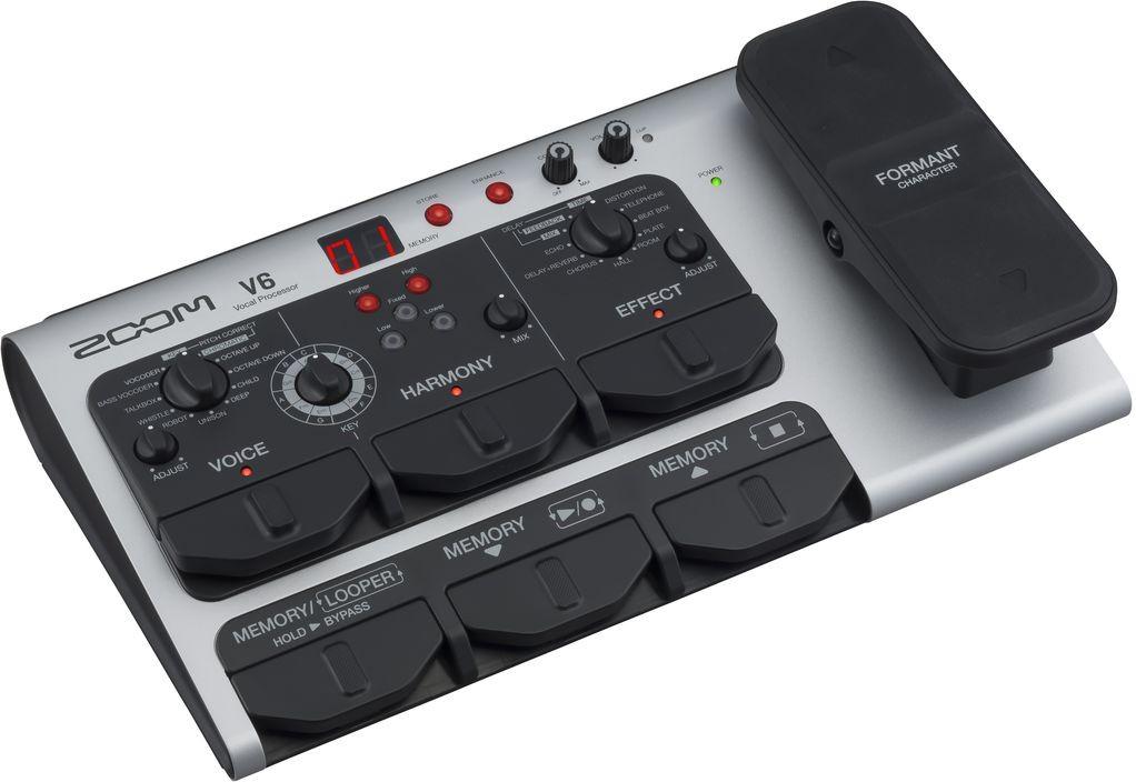 Zoom V6-SP Vocal Processor Pedal - Andertons Music Co.